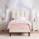 preview thumbnail 4 of 12, Javlergo Twin Size Kids Bed Frame with Adjustable Height Headboard Bed Frame with Heavy Duty Frame No Box Spring Needed