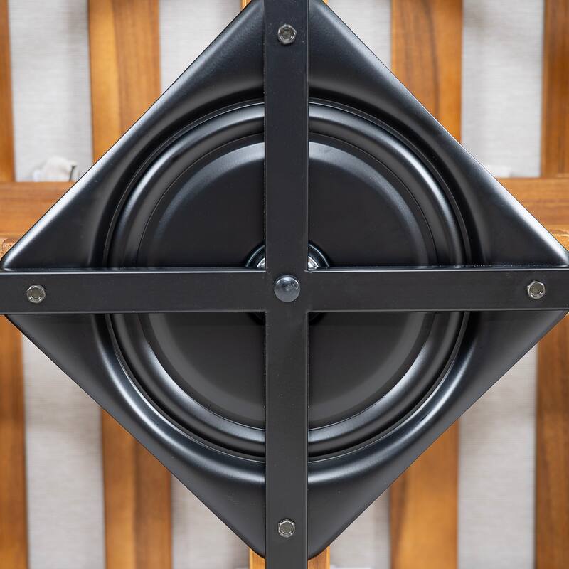 Christopher Knight Home - Alverra 3-Piece Outdoor Swivel Patio Chat Set with MGO Side Table