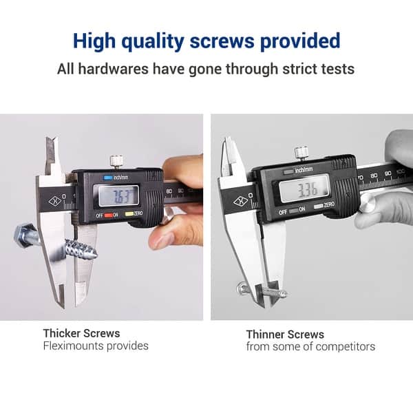 Shop Fleximounts Wall Mounted Shelves Garage Storage Metal Shelf Black 1 X4 Overstock 18130831