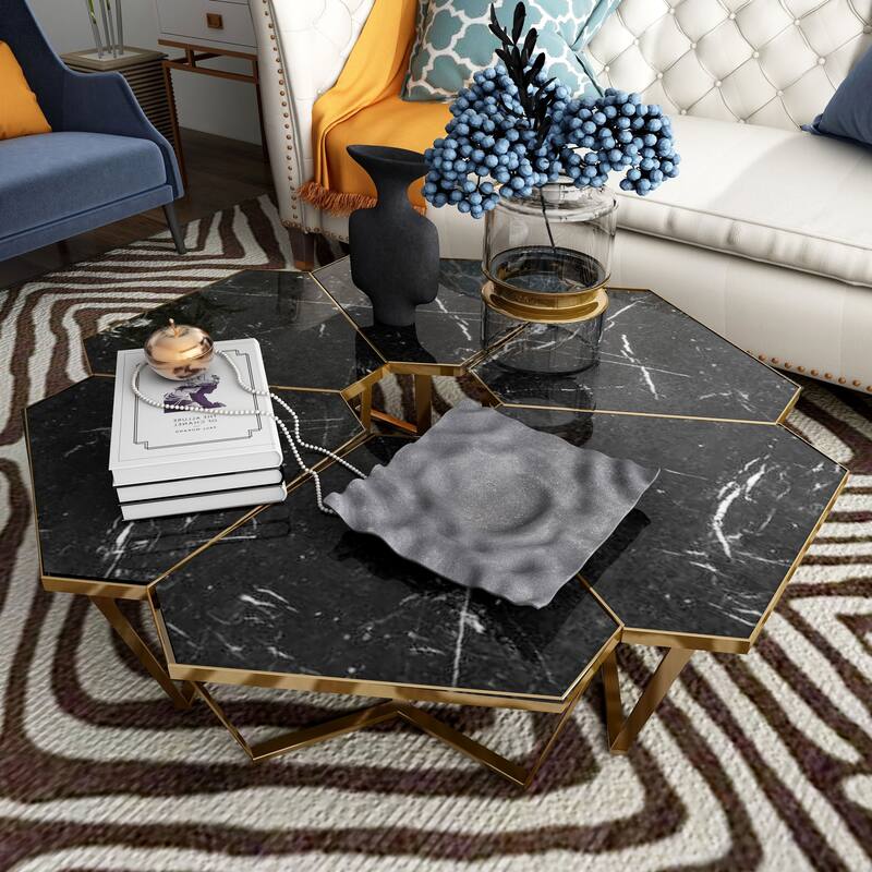 Amaya Decorative Metal Tray - Small Black