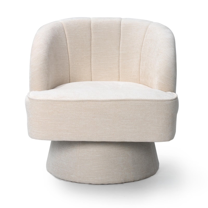 Upholstered Swivel Accent Chair Armchair, Barrel Chair, Club Chair