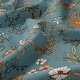 preview thumbnail 4 of 3, Sweet Jojo Designs Boho Wildflower Vintage Floral Girl 4p Queen Sheet Set Turquoise Orange Bohemian Garden Farmhouse Cottagecore