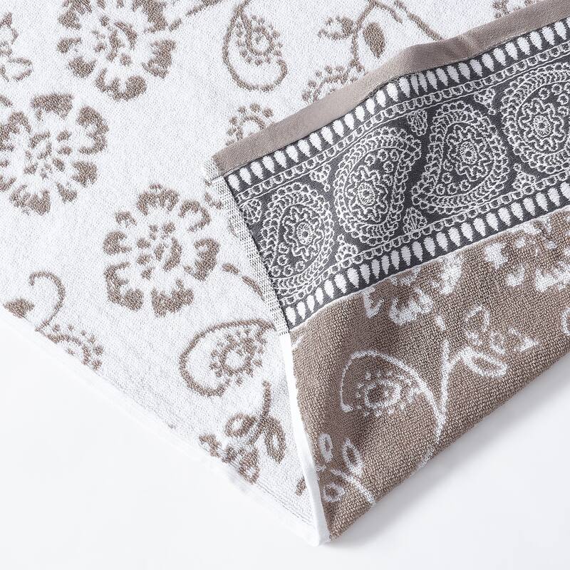 Modern Threads Ophelia 6-Piece Yarn Dyed Jacquard Towel Set