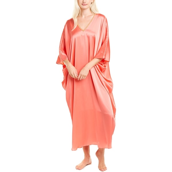 natori silk caftan
