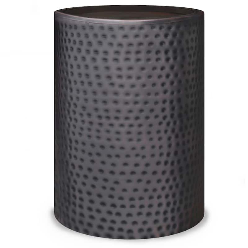 WYNDENHALL Ledger 16 inch Wide Industrial Metal Side Table & Fully Assembled