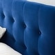 preview thumbnail 25 of 38, Copper Grove Windsheim King-size Tufted Velvet Headboard