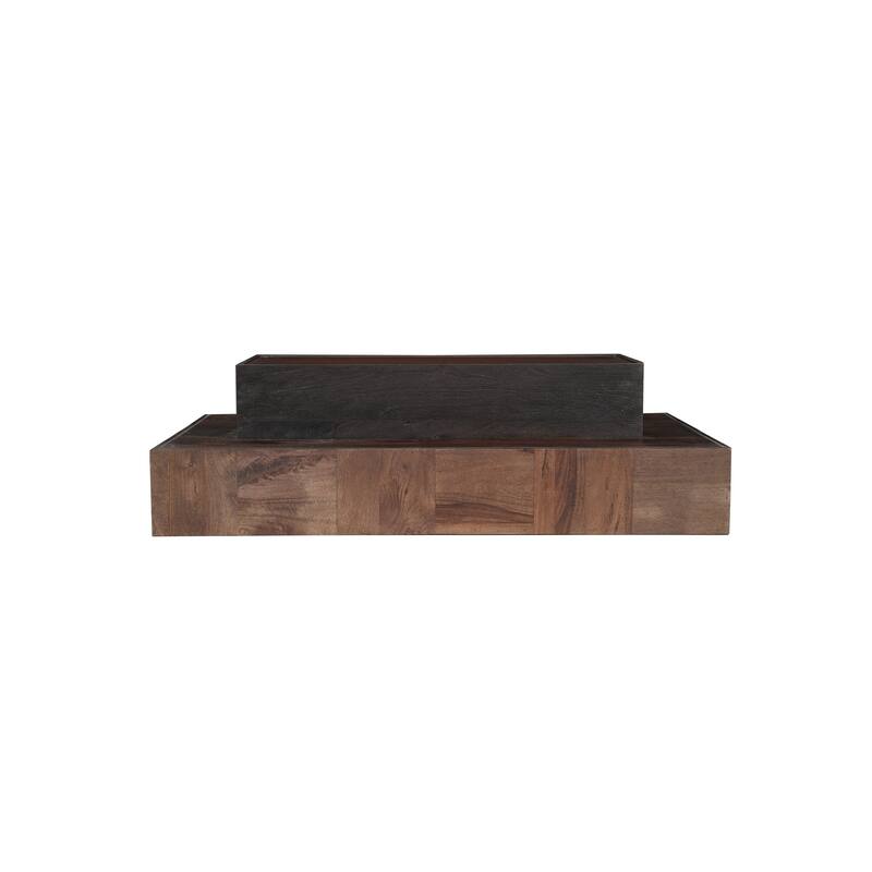 Caden Modern Solid Wood Coffee Table