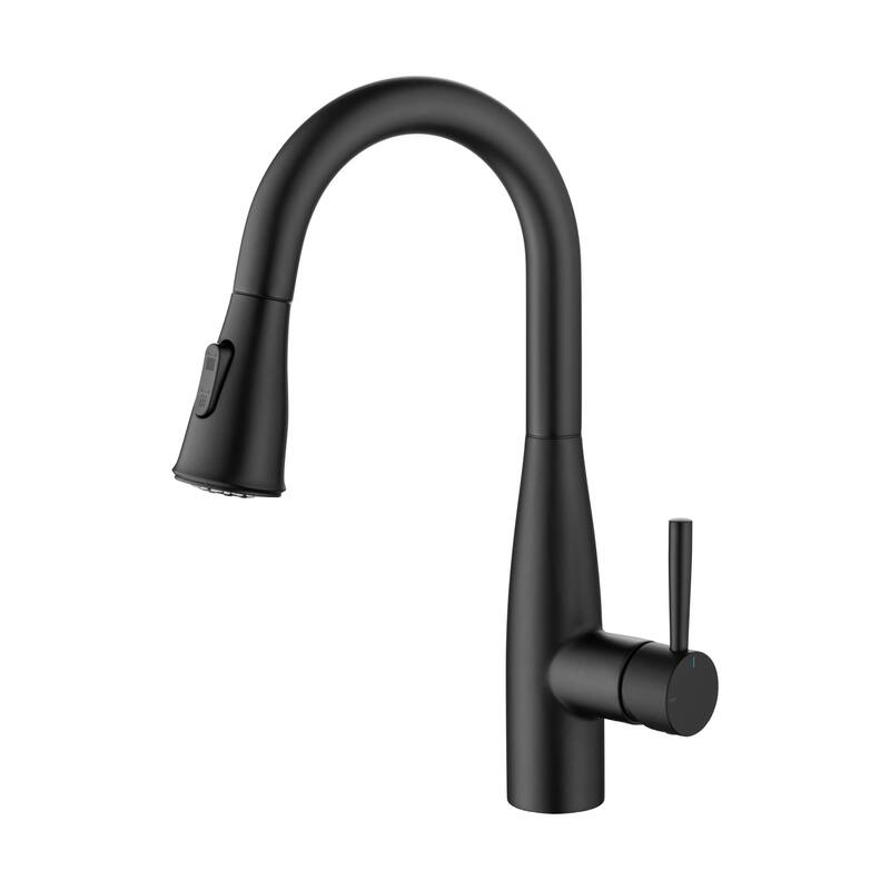 Bari Single Handle Pull Down Kitchen & Bar Sink Faucet