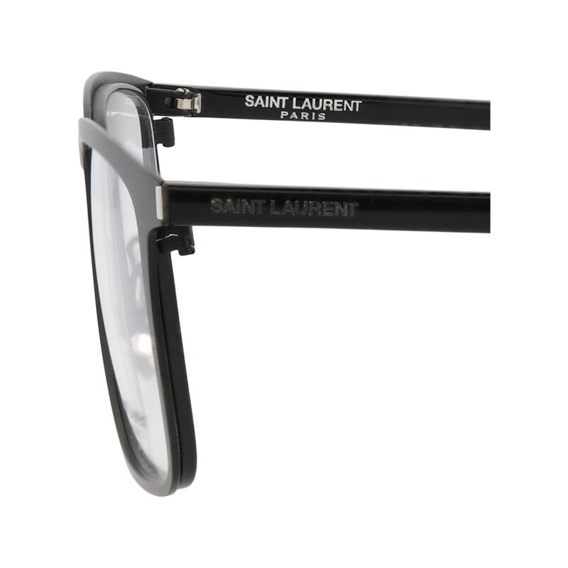 Saint Laurent Square-Frame Metal Optical Frames