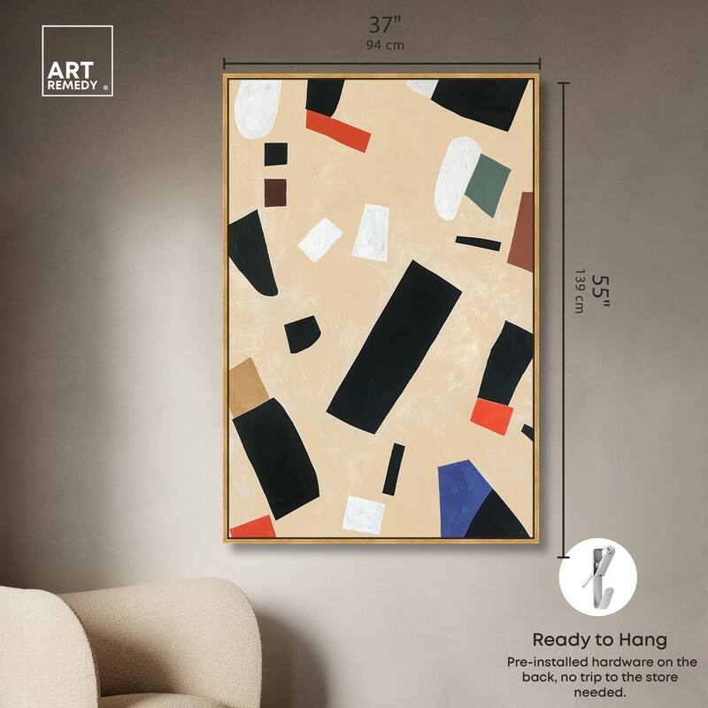 Mindscape Mosaic I Canvas by Art Remedy