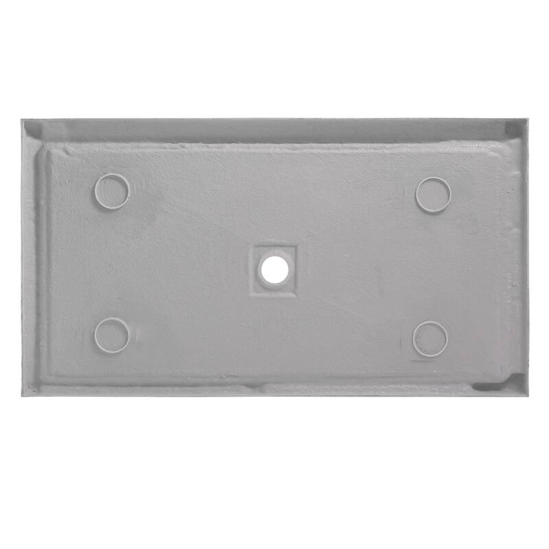 CRAFT + MAIN 6036C 60" x 36" Rectangular Shower Base with Center Drain