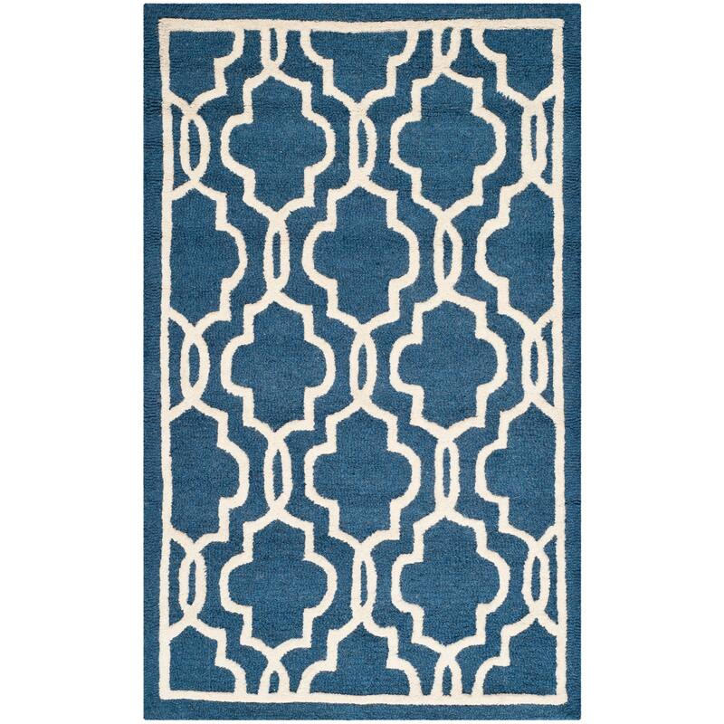 SAFAVIEH Handmade Cambridge Philine Geometric Wool Rug