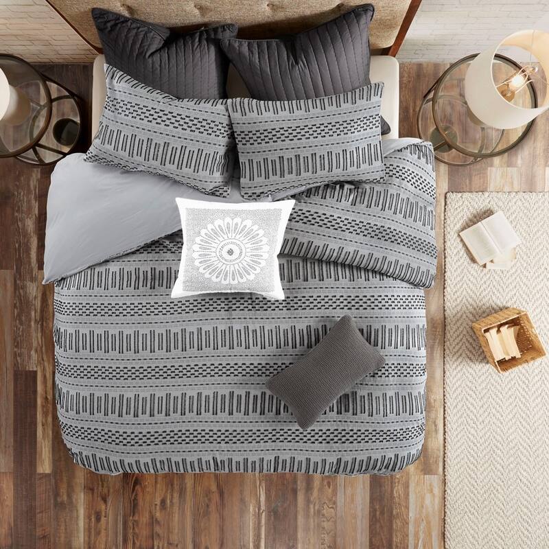GDF Studio - Rhea Cotton Jacquard Comforter Mini Set