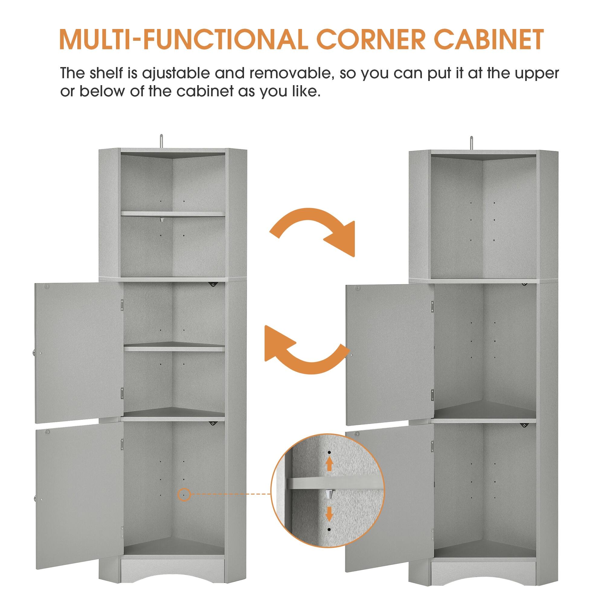 Tall Bathroom Corner Storage Bed Bath & Beyond 39578163