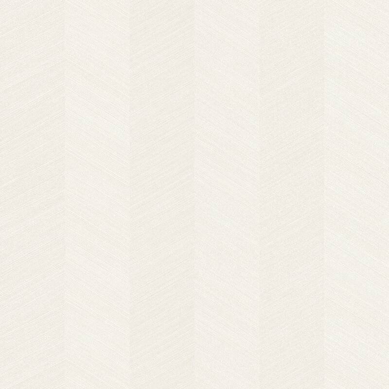 Seabrook Designs Chevy Hemp Embossed Vinyl Unpasted Wallpaper - 27 in. W x 27 ft. L - White Oak
