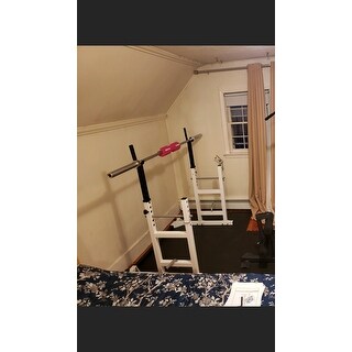 Shop York Pro Series 204 Squat Rack Barbell Support Overstock 19398591