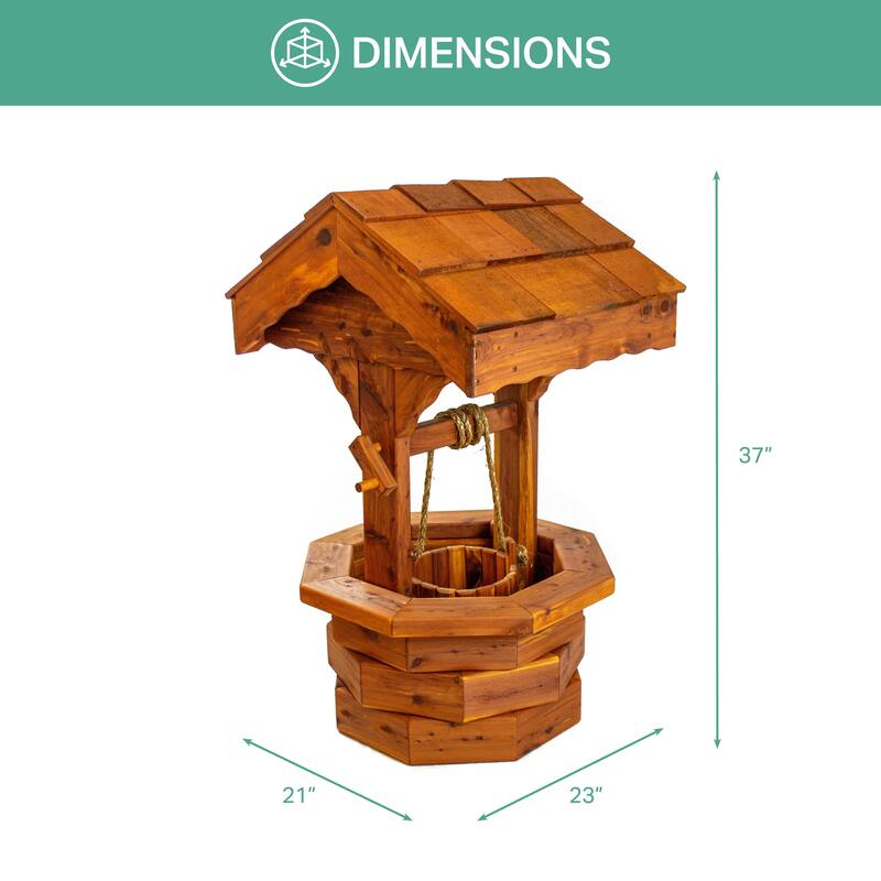 American Furniture Classics 37" Medium Wishing Well