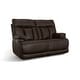 preview thumbnail 7 of 10, Clive Power Reclining Loveseat with Power Headrest and Lumbar by Flexsteel - 64" x 43" x 41"