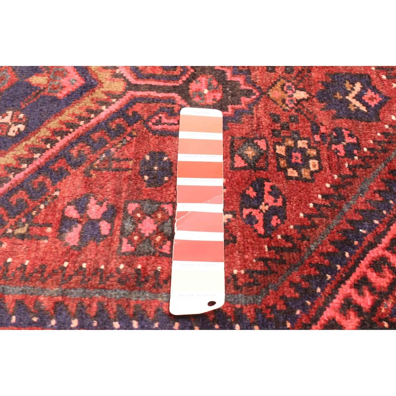 ECARPETGALLERY Hand-knotted Anadol Red Wool Rug - 4'2 x 6'10