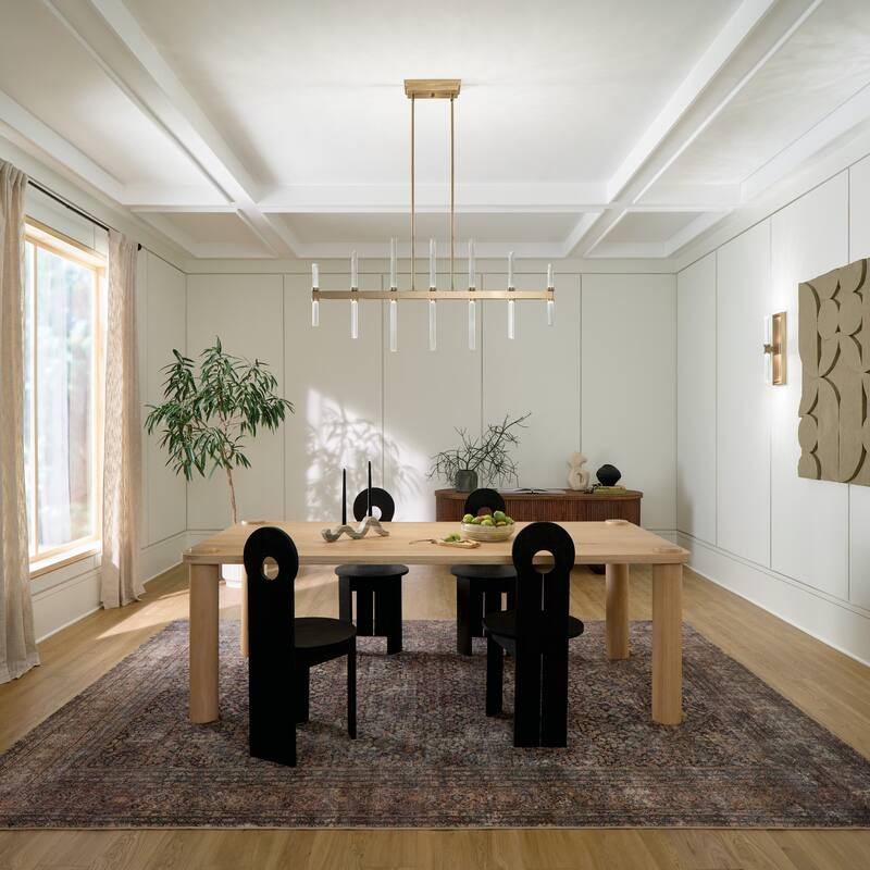 Kichler Lighting Sycara 48.25 in. 14-Light Integrated LED Linear Chandelier