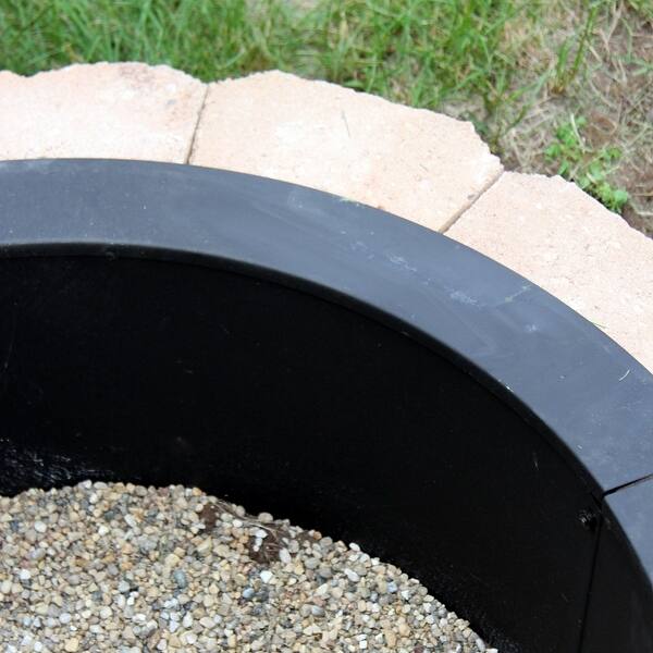 Shop Sunnydaze Heavy Duty Fire Pit Rim Make Your Own In Ground