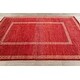 preview thumbnail 10 of 15, Modern Gabbeh Kashkoli Area Rug Wool Handmade Oriental Carpet - 5'6" x 8'2"