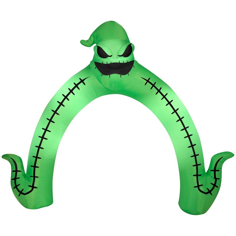 Gemmy Halloween Inflatable Oogie Boogie Archway, 10 ft Tall