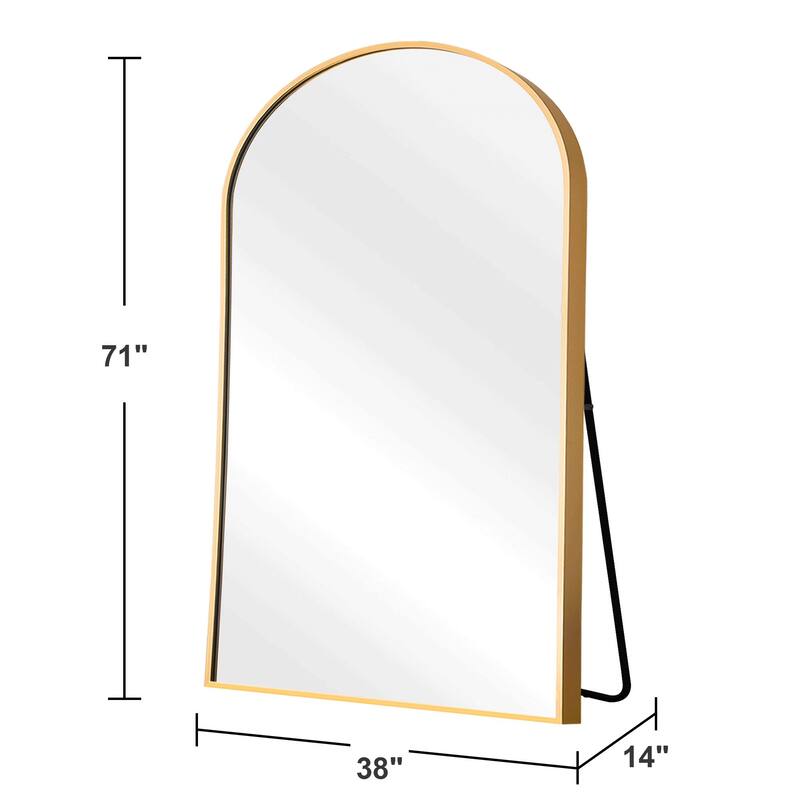 Arched Mirror Modern Full-length Mirror Floor Mirror - 71*38