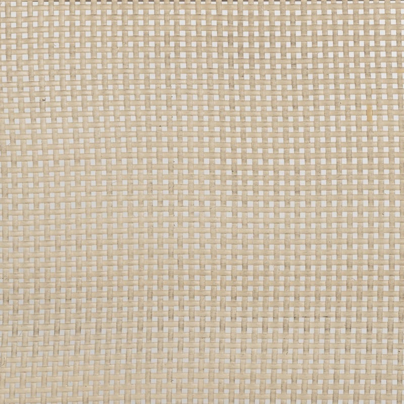 Kailani 4-Door Cane Dining Vitrine Display Cabinet Beige Oak - N/A