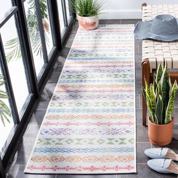 Safavieh Summer Clemansa Boho Indoor Outdoor Rug On Sale Overstock 31692085