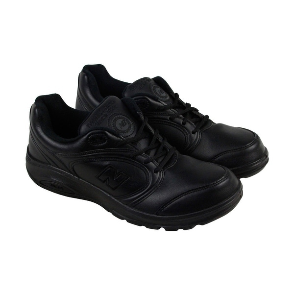 womens black leather running shoes