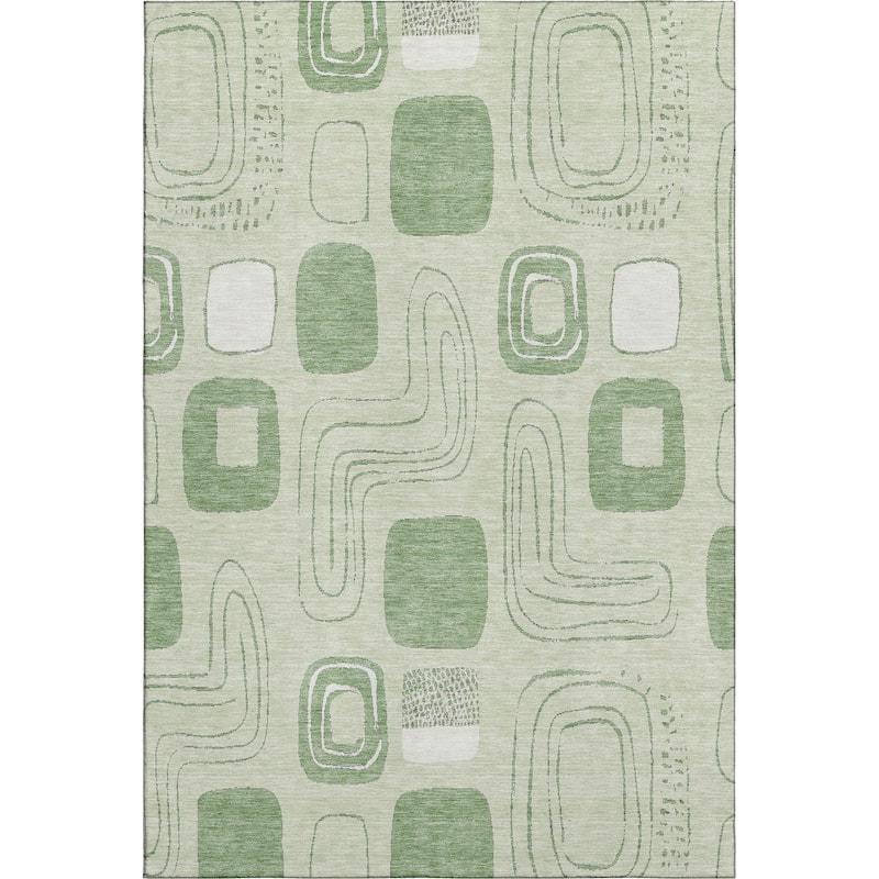Premium Washable Super Soft Contemporary Elements Mayfield Rug