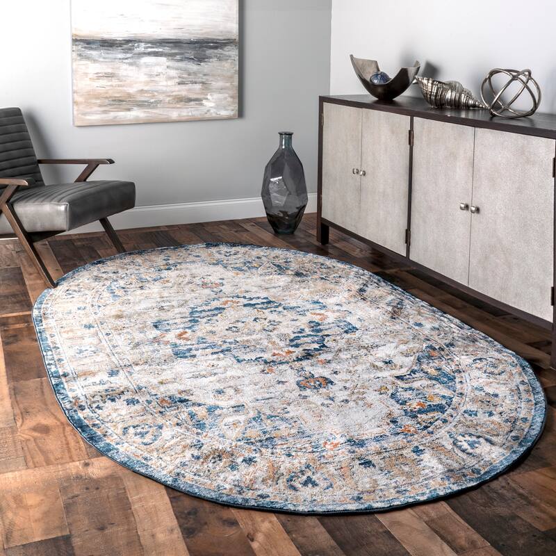 Nuloom Josephine Winged Cartouche Area Rug