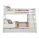 preview thumbnail 5 of 14, Farley Twin Over Full Bunk Bed with Storage Ladder and Trundle