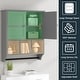 preview thumbnail 8 of 54, Futzca Bathroom Cabinet Wall Mounted, Storage Cabinet with Doors and Shelves