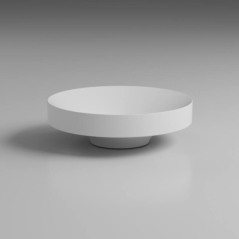 WS Bath Collections Occhio 50R Occhio 19-7/8" Circular Ceramic Vessel
