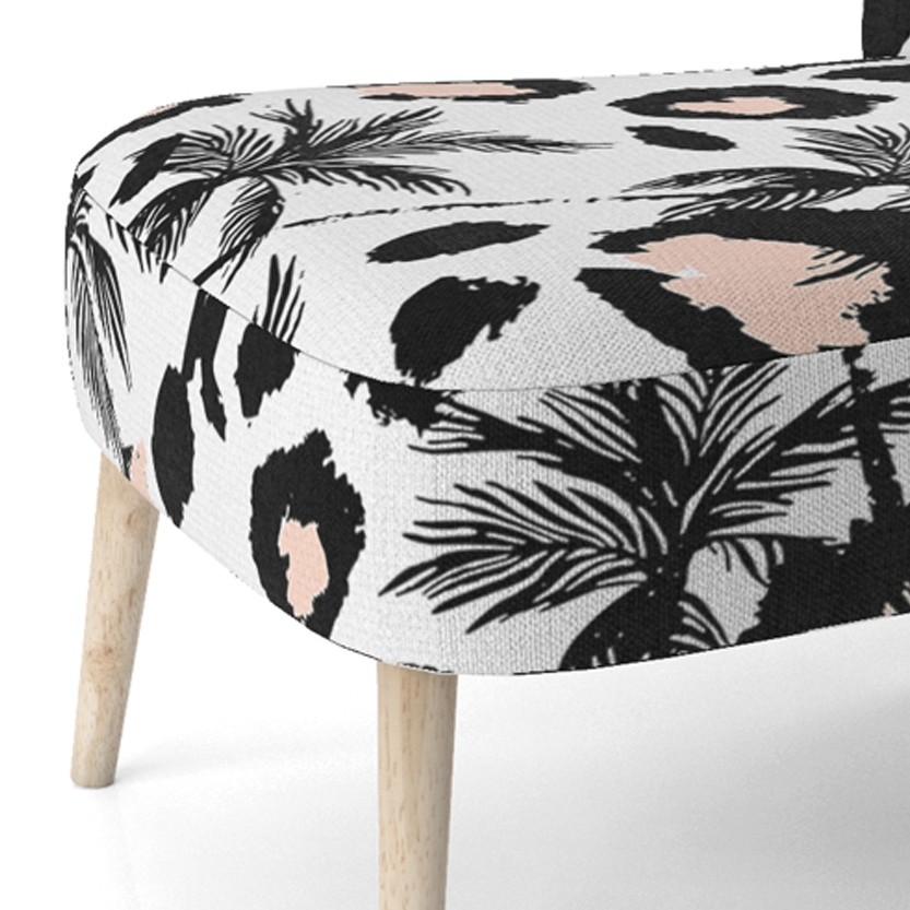 Palm tree on sale accent chair