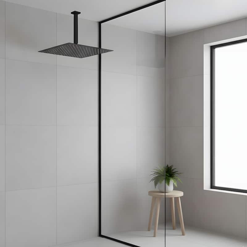 Bathroom Luxury High Pressure Waterfall Rain Shower Head