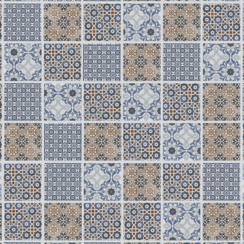 Merola Tile Classico 2" Square Mix 11-3/4" x 11-3/4" Porcelain Mosaic Floor and Wall Tile
