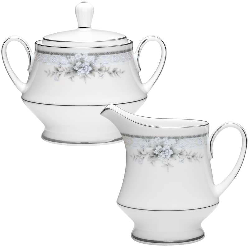 Noritake Sweet Leilani Sugar & Creamer Set