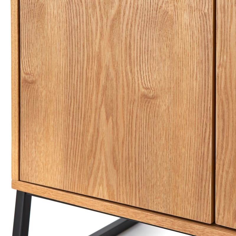 Lifestorey Estanier Large Ladder Shelf with Cabinet