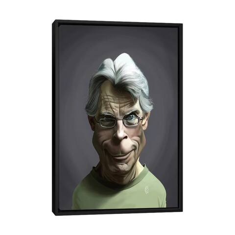 iCanvas "Stephen King" by Rob Snow Framed Canvas Print