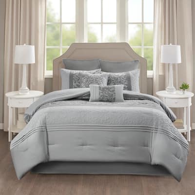 510 Design Lynda Embroidered 8 Piece Comforter Set
