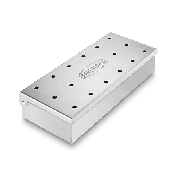 metal box with hinged lid