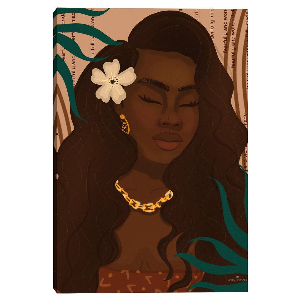 Uniquely Made by Princella Canvas Art Print