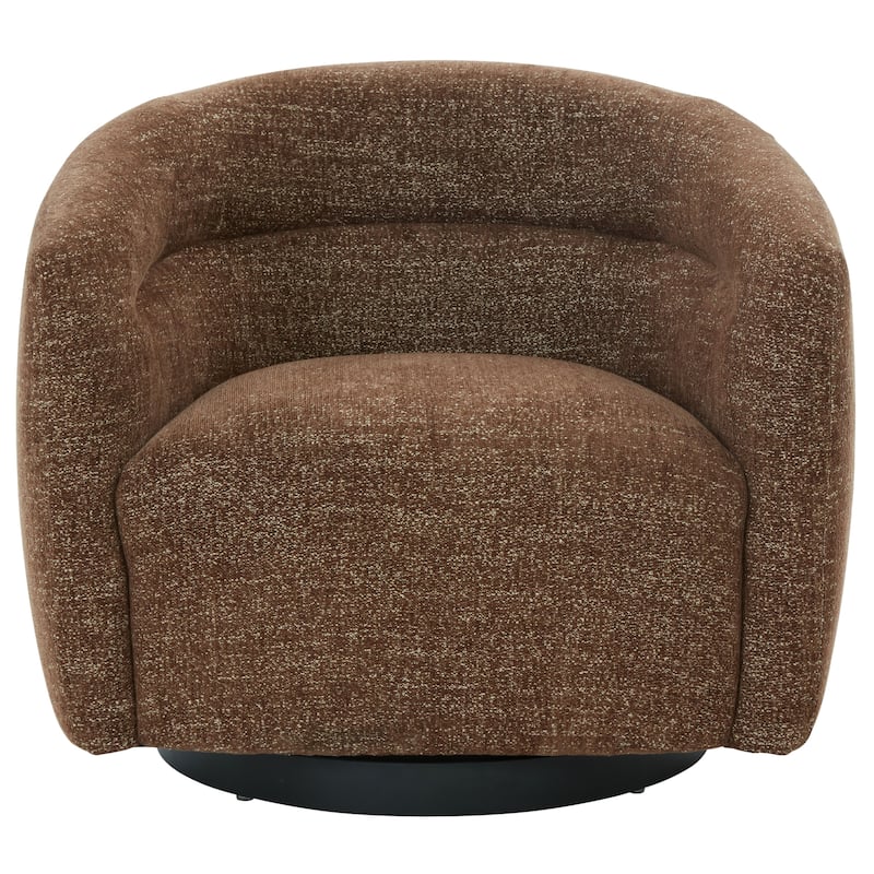 SAFAVIEH Couture Kellybryn Chenille Swivel Chair - 33"W x 31"D x 28"H