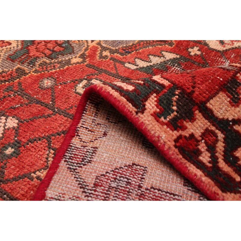 ECARPETGALLERY Hand-knotted Antalya Vintage Red Wool Rug - 5'2 x 9'9