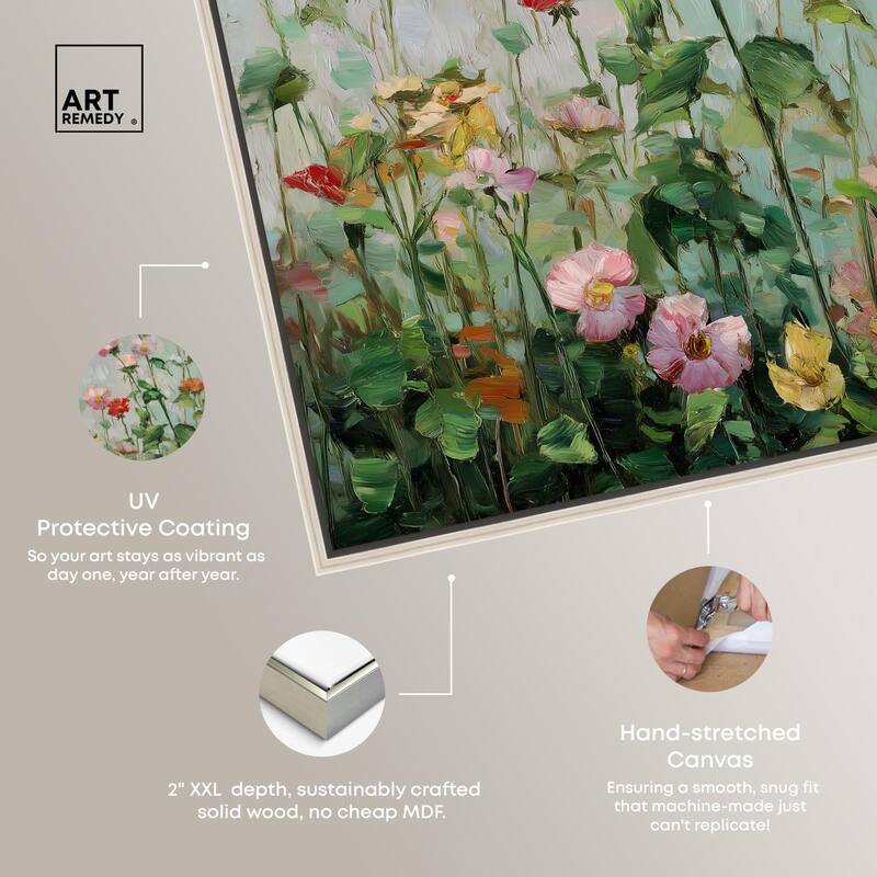 String of Colors I Canvas by Art Remedy