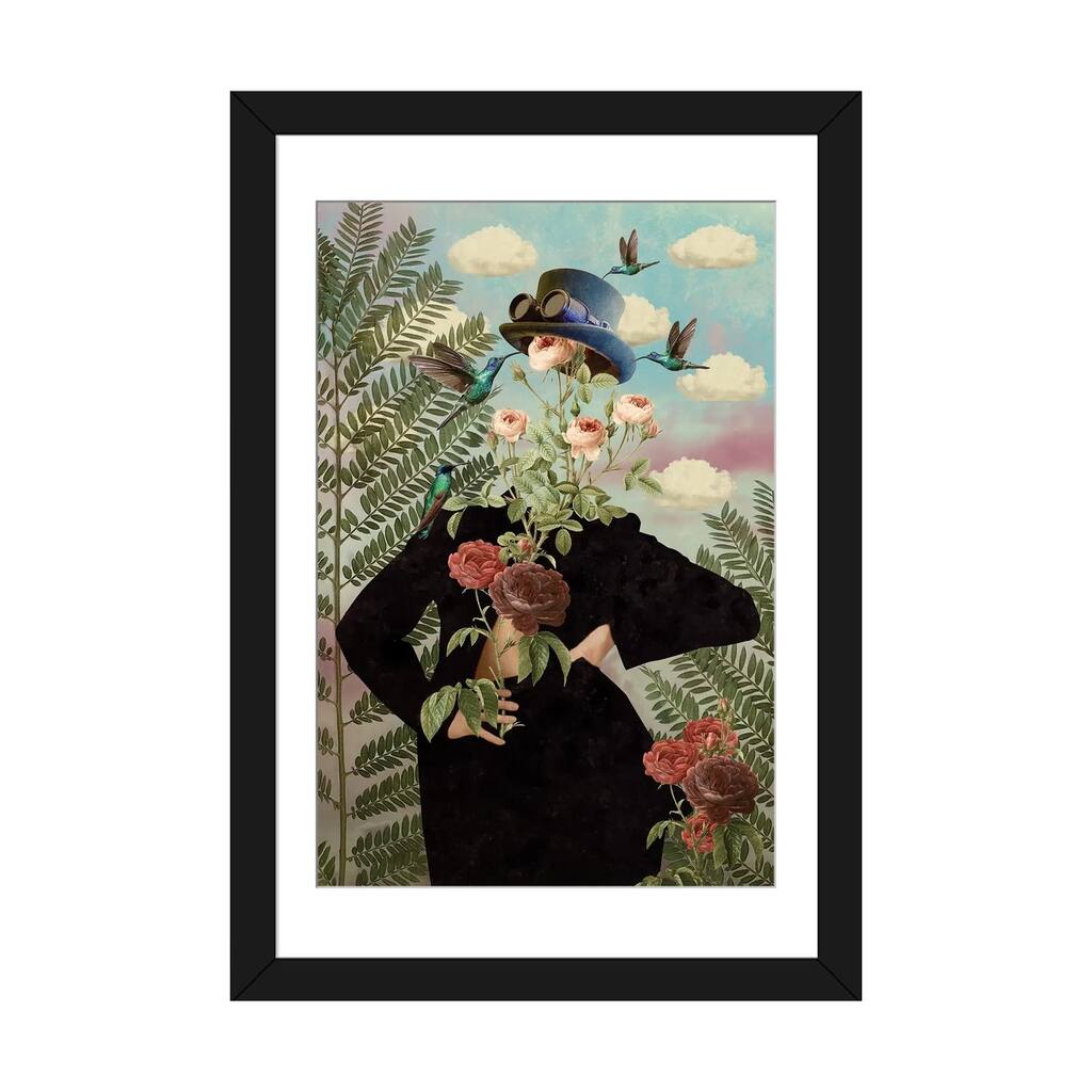iCanvas "Wildflowers Vertical" by Caroline Keslassy