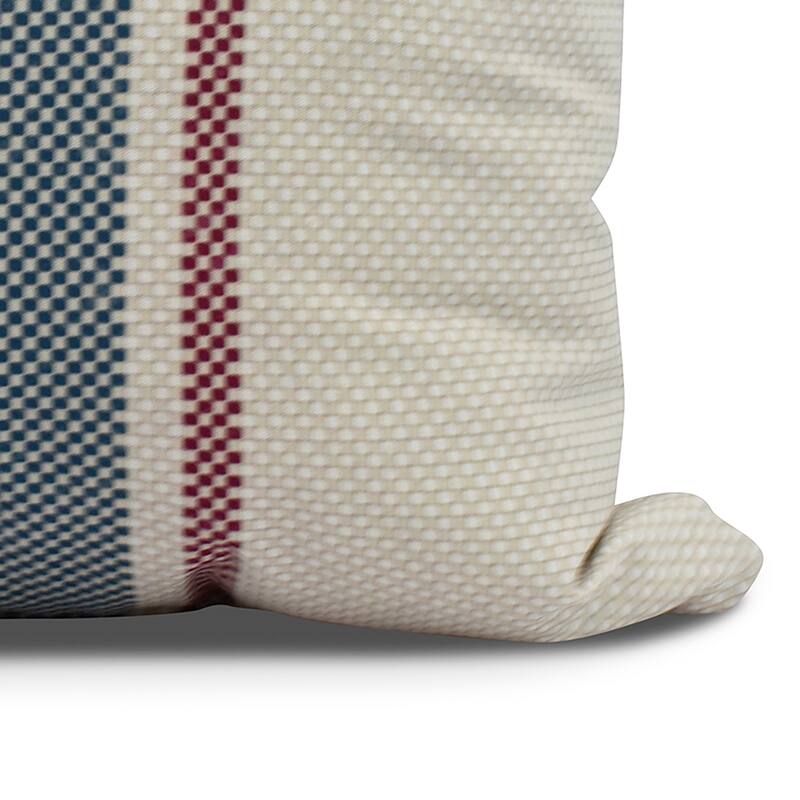 20 x 20 inch Grain Sack Outdoor Pillow
